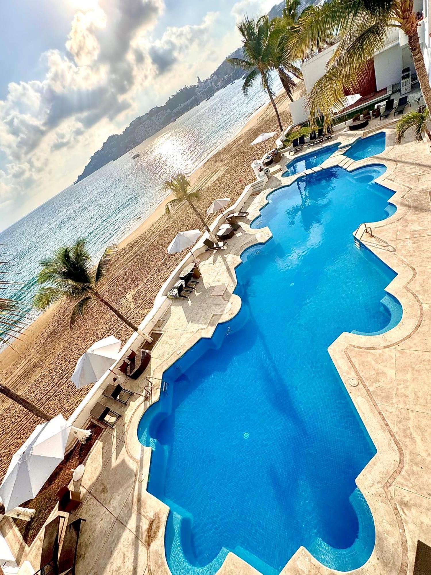 Espectacular Apto A Pie De Playa Con Vista Al Mar Manzanillo Exterior foto